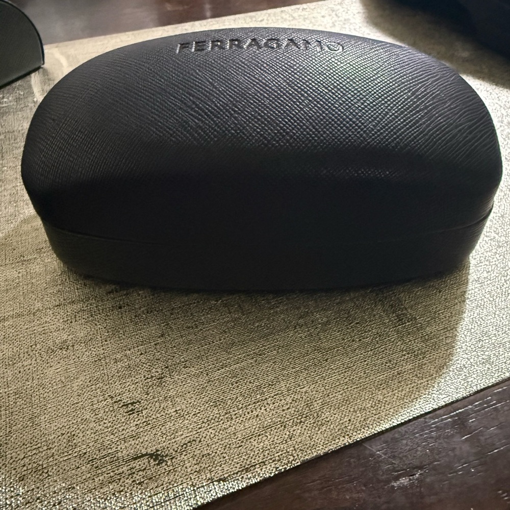 Salvatore Ferragamo Black Sunglasses Case - Picture 2 of 3
